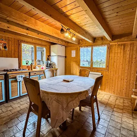 Authentic Family With Garden In